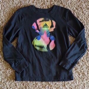 💲 Adidas Boy's Black Football Tee